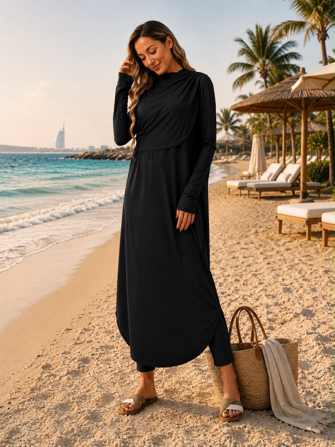 Burkini Élégance Saphir