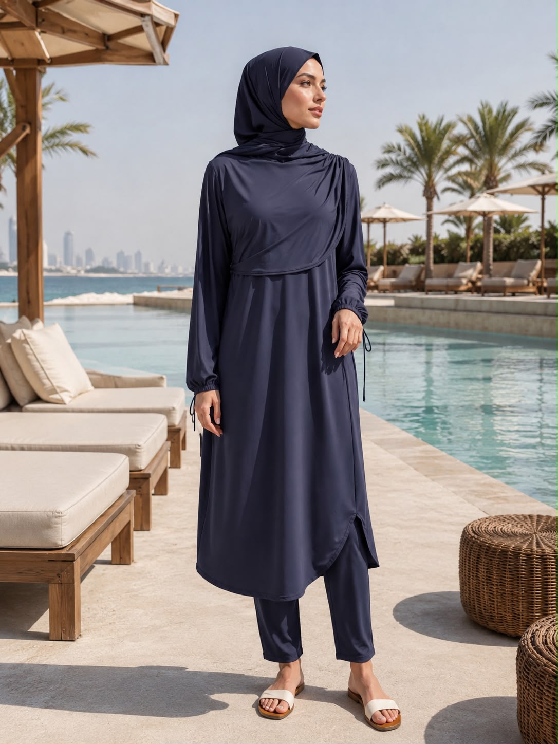 Burkini Élégance Saphir