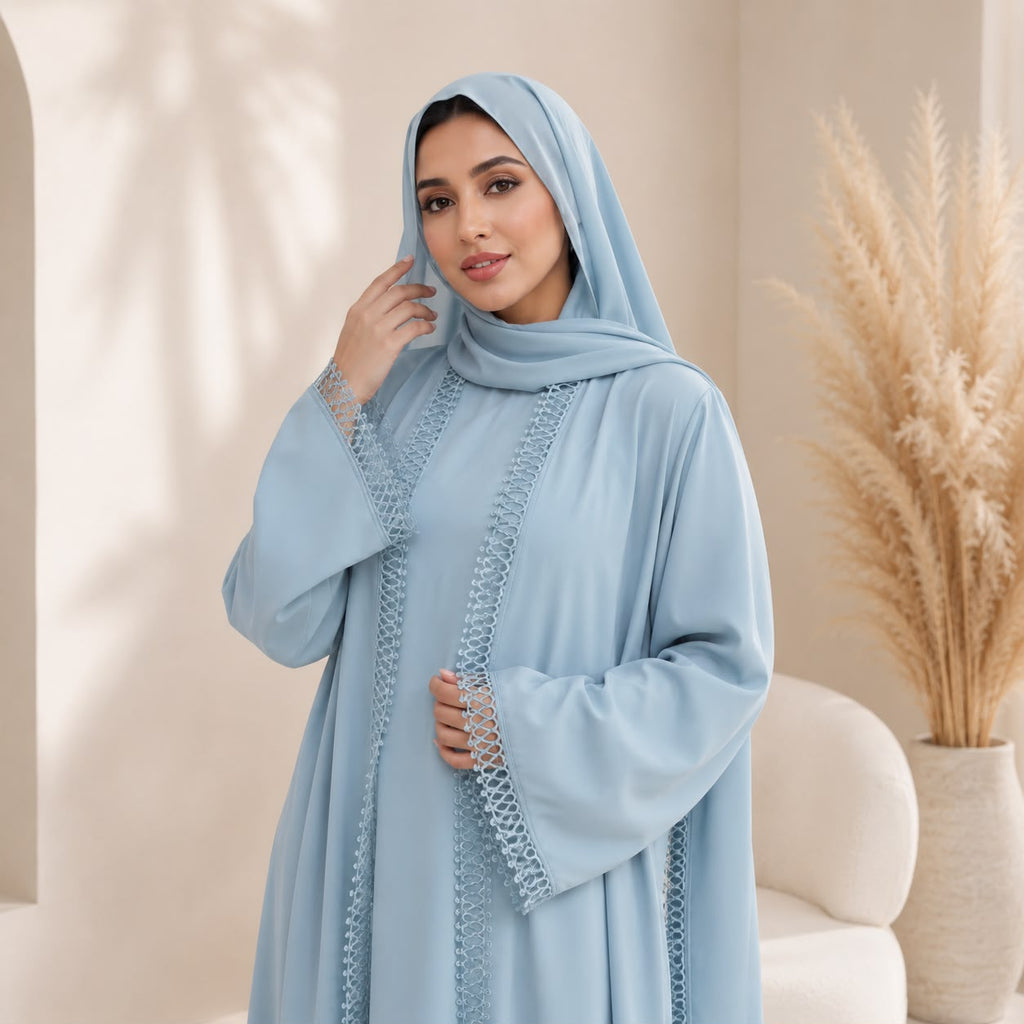 Abaya Dentelle Élégance